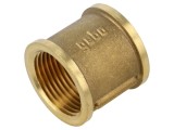 Manșon legătură lungă mamă-mamă alamă CW617N GEBO 270-6BR
