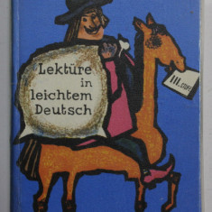 LEKTURE IN LEICHTEN DEUTSCH III. STUFE von LIVIA STEFANESCU , 1968