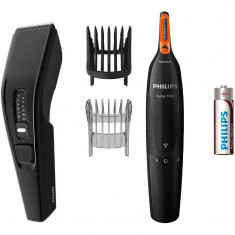 Masina de tuns + Trimmer nas si urechi Philips HC3510/85 Seria 3000 13 trepte La retea Negru foto