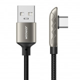 Cablu USB Pentru Jocuri Joyroom - &icirc;ncărcare USB Tip C / Transmisie De Date 3A 1,2 M Argintiu (S-1230K3) S-1230K3(C)-SILVER