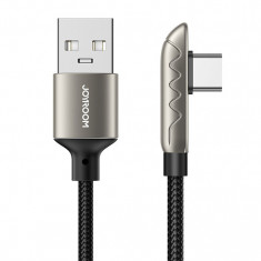 Cablu USB Pentru Jocuri Joyroom - încărcare USB Tip C / Transmisie De Date 3A 1,2 M Argintiu (S-1230K3) S-1230K3(C)-SILVER