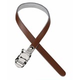 Set 2 curele retrape din piele, 13x400 mm, culoare maro Cod:421550106RM