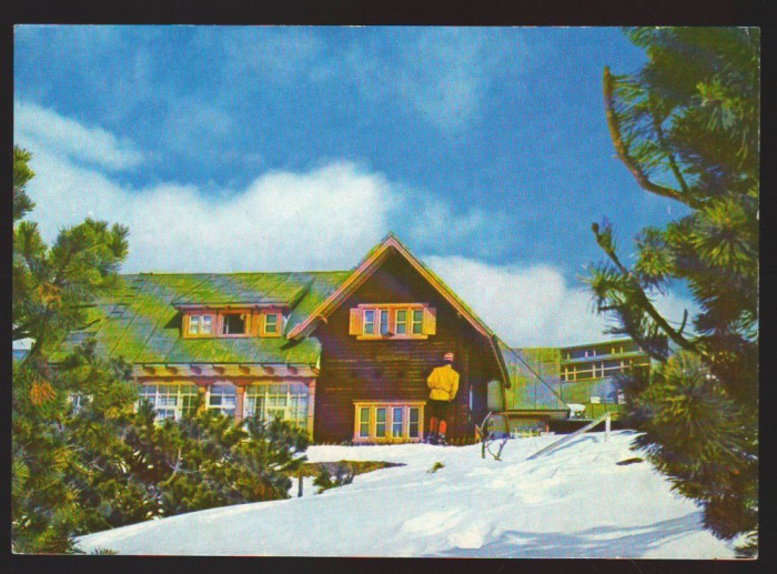 CPIB 22931 - CARTE POSTALA - MUNTII BUCEGI. CABANA PIATRA ARSA, NECIRCULATA