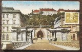 (103) CARTE POSTALA UNGARIA - BUDAPESTA - TUNELUL, Circulata, Printata