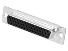 Conector D-Sub HD Mamă 44 pini, THT