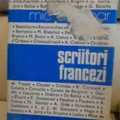 Scriitori Francezi Mic Dictionar - Colectiv ,537426