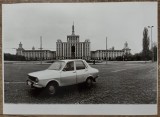 Fotografie Dacia 1300 Piata Scanteii, Perioada Comunista, Colectie, 24x17.5 cm