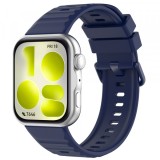Curea Techsuit W082 pentru Huawei Watch Fit 5 Pro, Bleumarin