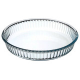 Forma tarta Borcam, 5five, &Oslash; 26 cm, sticla, transparent