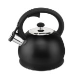 Ceainic din inox, 1.8 L, negru mat, cu maner, JollyMag, KIR5277