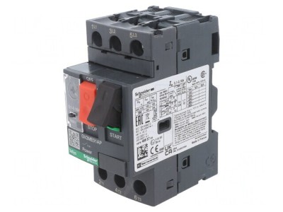 &amp;Icirc;ntrerupător Motor 0,04kW GV2ME01AP pentru Șină DIN IP20 foto