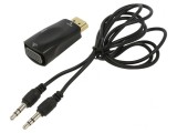 Convertor D-Sub 15pin la HDMI Negru