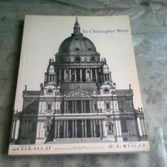 SIR CHRISTOPHER WREN - THE WHITECHAPEL ART GALLERY 1982 (ALBUM, TEXT IN LIMBA ENGLEZA)