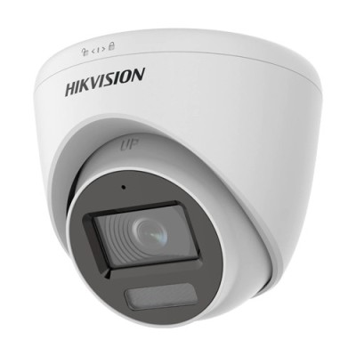 Camera de supraveghere Dual Light 2MP, lentila 2.8mm, IR 40m, WL 20m, Microfon - Hikvision - DS-2CE78D0T-LFS-2.8mm SafetyGuard Surveillance foto