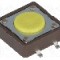 Microintrerupator, 12x12mm, OFF-(ON), SPST-NO, DIPTRONICS - DTSM-21Y-V-B