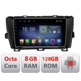 Navigatie Toyota Prius 2009-2014 F-TY39 Octa Core cu Android Radio Bluetooth Internet GPS WIFI DSP 8+128GB 4G CarStore Technology