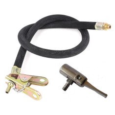 Racord pompa auto, cauciuc striat, 55 cm