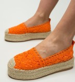 Cumpara ieftin Espadrile Weber Portocalii