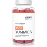 GymBeam Zinc Yummies bomboane tip jeleu pentru susținerea sistemului imunitar, a frumuseții părului și a tenului și pentru sănătatea dinților aroma St