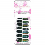 Stickere nail art autocolante - benzi colorate, INGINAILS