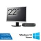 Pachet Calculator Refurbished HP EliteDesk 800 G2 Mini PC, Intel Core i7-6700T 2.80 - 3.60GHz, 8GB DDR4, 256GB SSD + Monitor 22 Inch + Windows 10 Home
