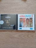 2 CD CU ABBA ,LOVE STORIES și THE HITS 3,DIGITALY REMASTERED