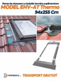 Rama de etansare cu izolatie termica suplimentara EHV-AT Thermo, ( cu jgheab de drenaj inclus), 94x255cm