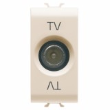 Priza TV de capat 1M Gewiss Chorus Ivory GW11361