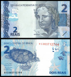 BRAZILIA █ bancnota █ 2 Reais █ 2010 (2020) █ P-252f █ UNC █ necirculata