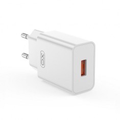 Incarcator Retea XO Design L127, 18W, 3A, 1 x USB-A, Alb foto