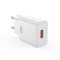 Incarcator Retea XO Design L127, 18W, 3A, 1 x USB-A, Alb