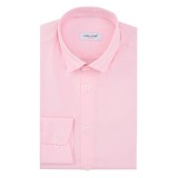 Camasa barbati slim fit roz C002SF