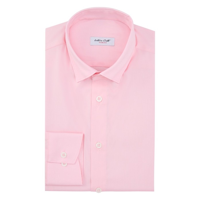 Camasa barbati slim fit roz C002SF