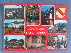 CARTE PO?TALA BADEN-BADEN MOZAIC - NECIRCULATA foto