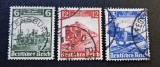 Germania (Deutsches Reich 1935) Seria Completă "100 Ani Căile Ferate Germane / Deutsche Eisenbahn 1835-1935" (Ștampilată / Used) CLK1