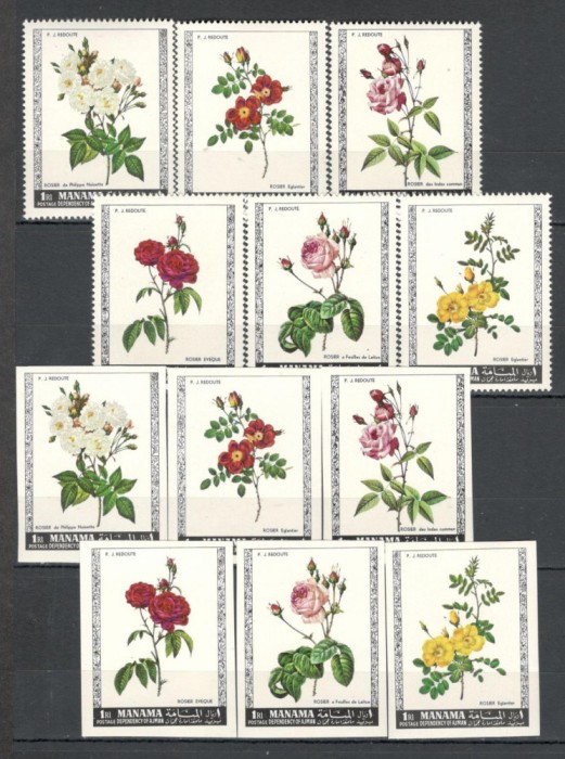 Manama.1969 Flori-Trandafiri DF.331