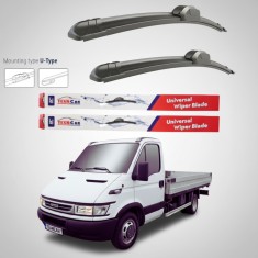 Ștergătoare IVECO Daily MK3 Basculantă (2004&ndash;2006) Flat | Set față &ndash; TeamCar&reg;