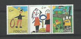 Foroyar Feroe Danemarca MNH 1996 - desene copii foto