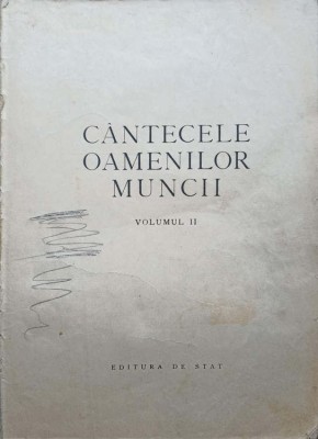 CANTECELE OAMENILOR MUNCII VOL.2-COLECTIV-252365 foto