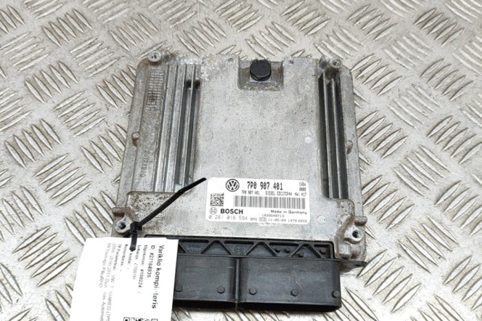 Unitate de control motor VW TOUAREG 7P5 2011 OEM: 7P0907401,0281016594,1039S48713 27184935