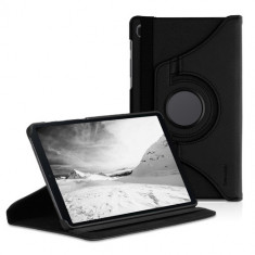 Husa 360° pentru tableta Samsung Galaxy Tab A7 Lite, Kwmobile, Negru, Piele ecologica, 55148.01