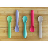 Set 5 lingurite Bbluv Spoon Silicon Pink