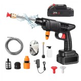Pistol de spalat auto fara fir de inalta presiune, debit 240 l/h, presiune 3.5 Mpa, cu baterie 1