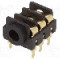 Conector jack, Jack 3,5mm, 3 contacte, mama, CLIFF - FCR1295G