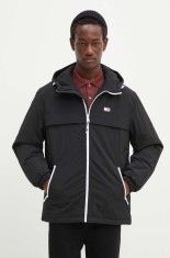 Tommy Jeans geaca barbati, culoarea negru, de iarna, DM0DM18908