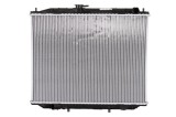 Radiator racire Nissan Terrano, 05.2002-09.2007, motor 3.0 TD, 113 kw, diesel, cutie manuala, cu/fara AC, 648x500x16 mm, aluminiu brazat/plastic,, Rapid