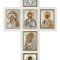 Crucifix Iisus 52 x 31 cm argint