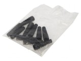 Manşon Negru RG58 pentru Mufe BNC, Set 10 Buc.