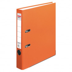 Biblioraft A4 Herlitz, 8 cm, Orange foto