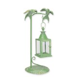 Felinar decorativ verde cu picior LA-177
